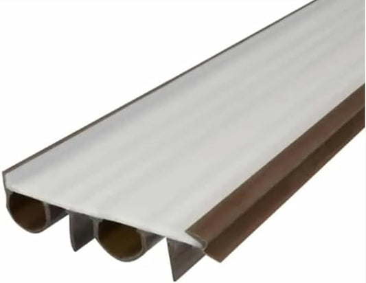 KS Hardware Staple on Fixed Sweep, Brown, 2 1/4" x 48"