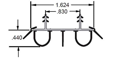 Kerf style Double Bubble Door Bottom